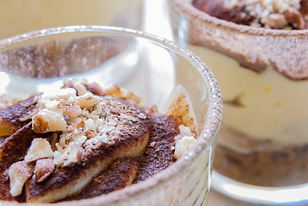 istock Tiramisu on wooden table 538681500