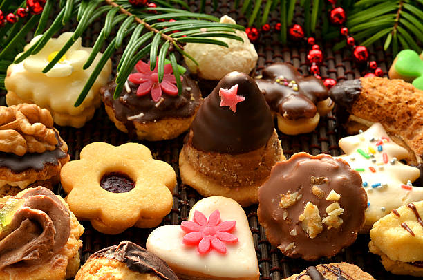 istock Christmas sweets, cookies and decoration 538681785