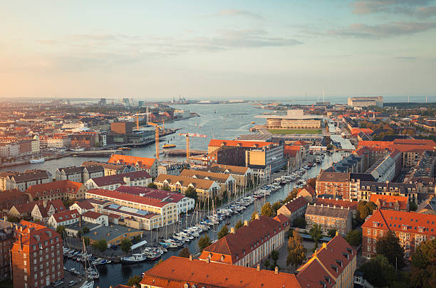 istock Aerial view of Copenhagen, Denmark 538681886