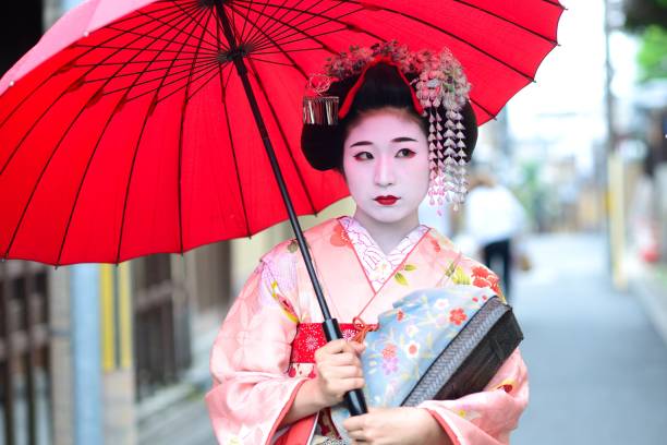 istock Young maiko in Kyoto 538681938