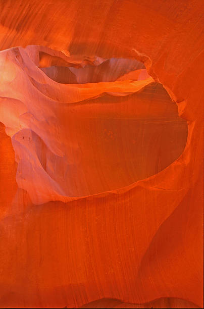 lower antelope canyon patrząc w rozetnijcie kanion - natural landmark outdoors vertical saturated color zdjęcia i obrazy z banku zdjęć