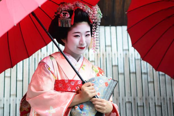 istock Young maiko in Kyoto 538682338