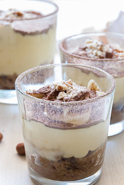 istock Tiramisu on wooden table 538682912