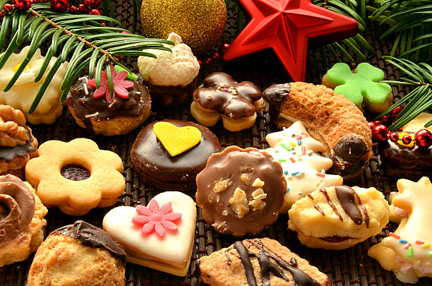 istock Christmas sweets, cookies and decoration 538683867