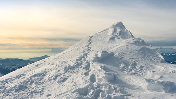 istock final plateau to the snow covered summit 538686035