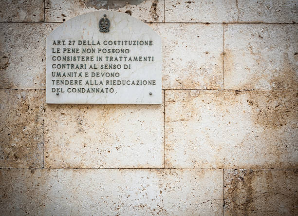 istock Article 27 of the Italian Constitution. 538689471