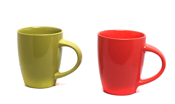 istock two large colorful cups on a white background 538690503