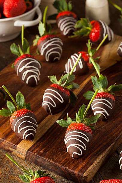 istock Homemade Chocolate Dipped Strawberries 538690861