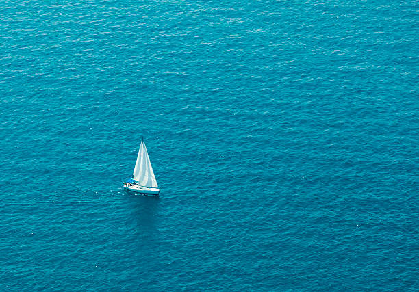 istock Sailboat in the Adriatic Sea, Croatia 538700385