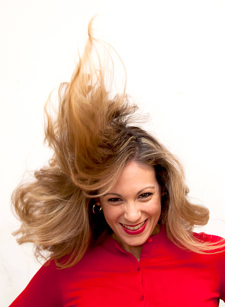 istock Beautiful  Woman Shaking Her Hair 538701949