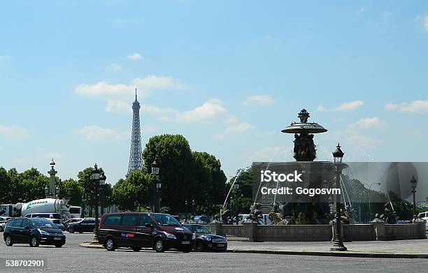 Place De La Concorde Stock Photo - Download Image Now - 2015, Car, Champs-Elysees Quarter