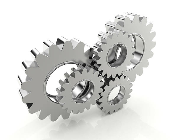 istock Gears connected to make a perpetuum mobile 538703713