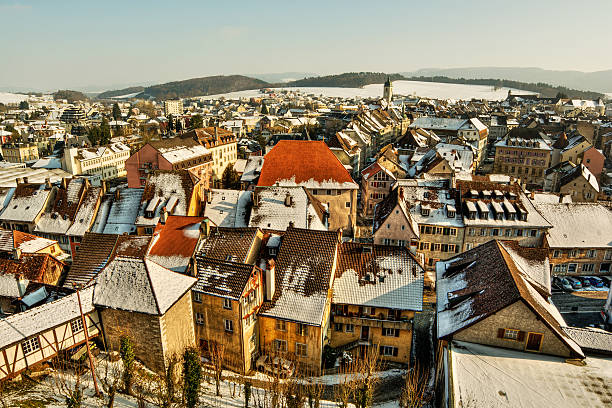 February 2015, urban capture of Porrentruy (Switzerland), HDR-technique