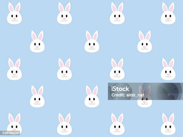 Simple Rabbit Background Rabbit Background Stock Illustration - Download Image Now - 2015 ...