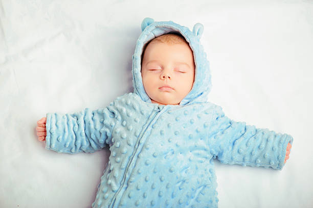 istock Adorable little baby sleeping 538709753