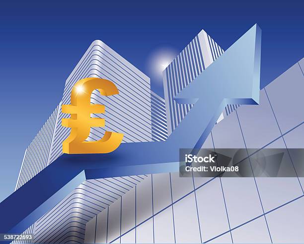 Pound Symbol Stock Illustration - Download Image Now - 2015, Arrow Symbol, Backgrounds