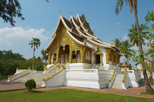 istock Buddhist Temple at the Royal Palace complex, Luang Prabang, Laos. 538726207