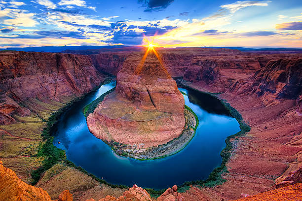 istock The Horseshoe Bend Canyon, Arizona scenics 538726747