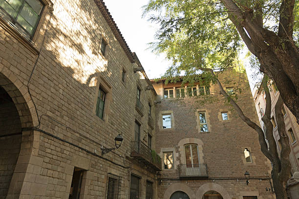 istock Gothic Quarter of Barcelona 538747405