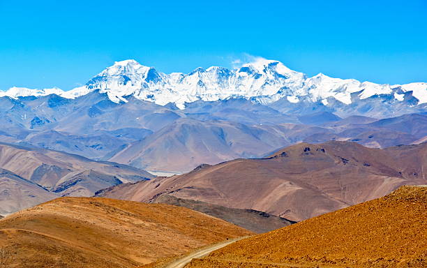 istock Tibetan plateau scene-Overlook Cho Oyo 538748755