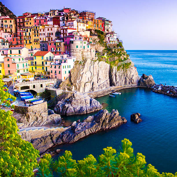 istock Sunset in Manarola, Cinque Terre, Italy 538749327