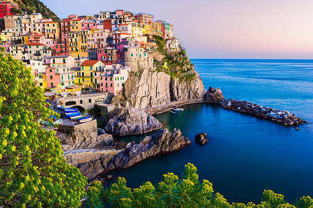 istock Sunset in Manarola, Cinque Terre, Italy 538749331