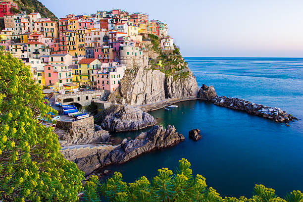 istock Sunset in Manarola, Cinque Terre, Italy 538749333