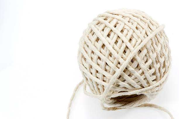 istock Reel of rope isolated on white background 538749433