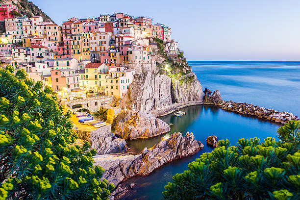 istock Sunset in Manarola, Cinque Terre, Italy 538749929