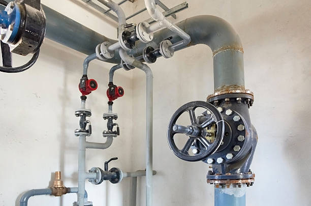 istock Place in a large industrial boiler room. 538750571