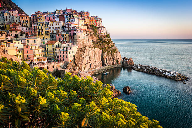 istock Sunset in Manarola, Cinque Terre, Italy 538753297