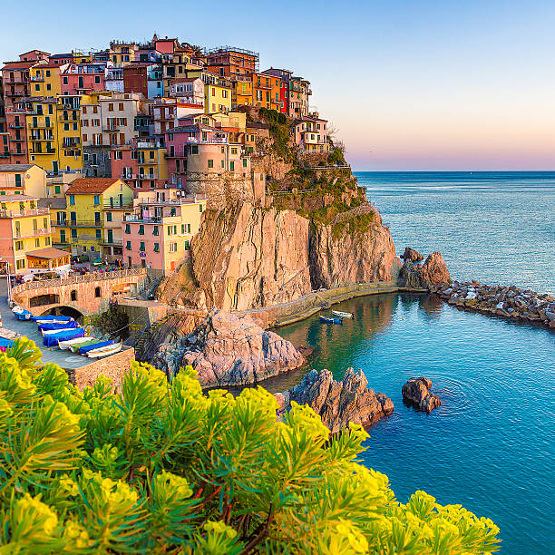 istock Sunset in Manarola, Cinque Terre, Italy 538753299