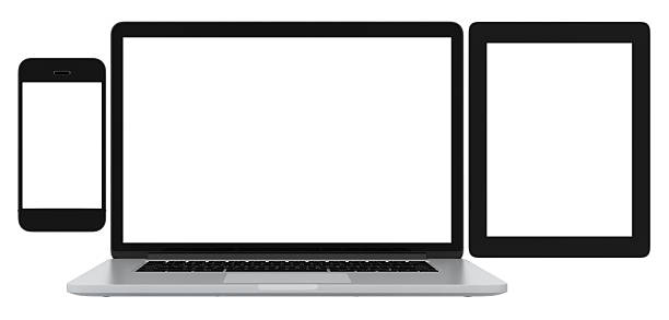 istock blank phone tablet and laptop on white background 538753359