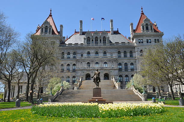 istock New York State Capitol in Albany 538754605
