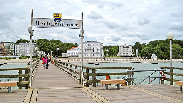Heiligendamm, Baltic Sea stock photo