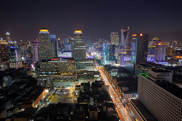 istock The Bangkok cityscape 538766400