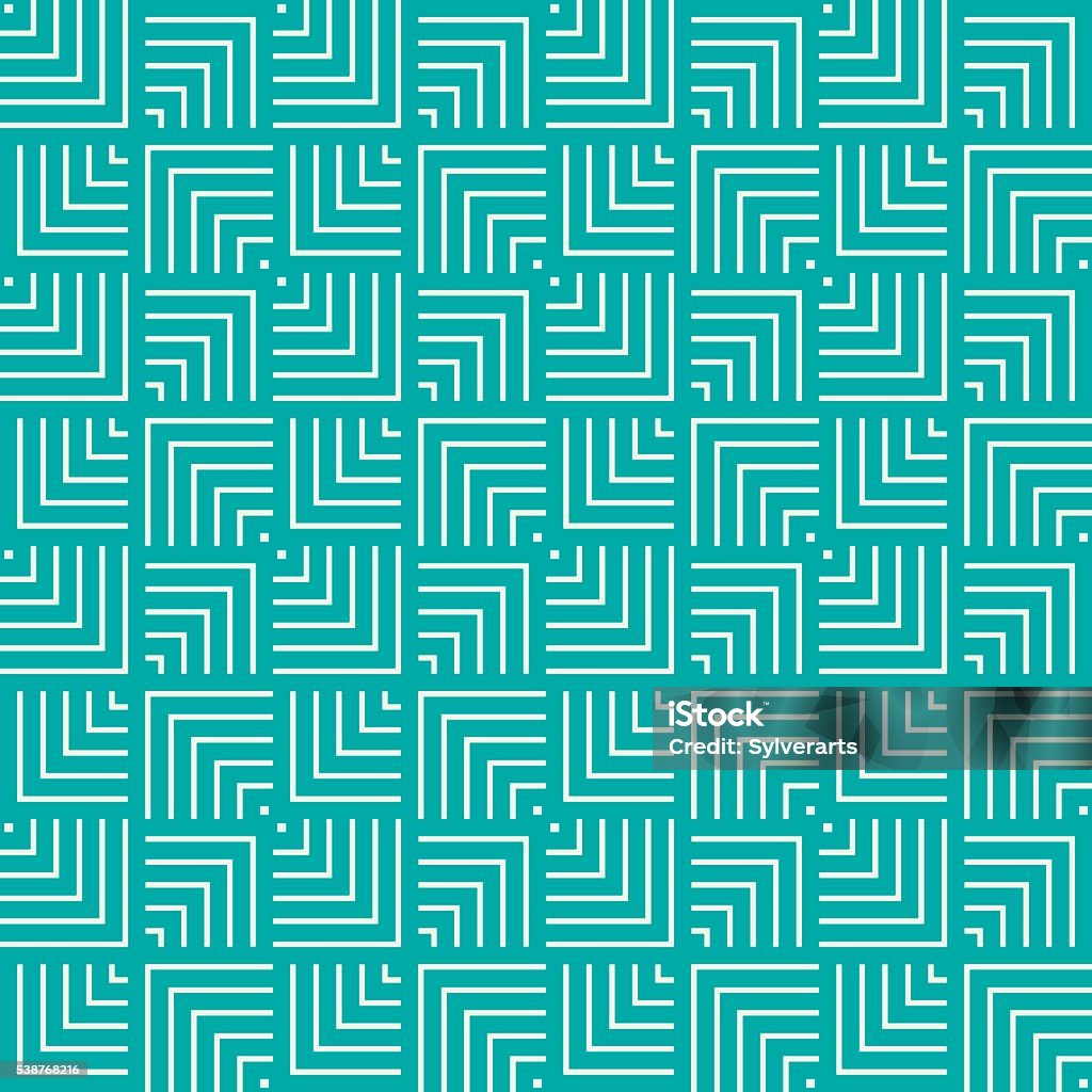Graphic Simple Ornamental Tile Vector Repeated Pattern Stock ...