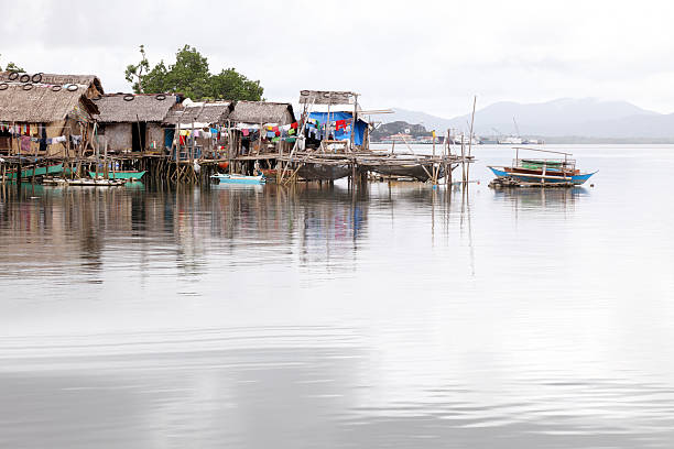 istock Traditional Philippine village on the water 538771431