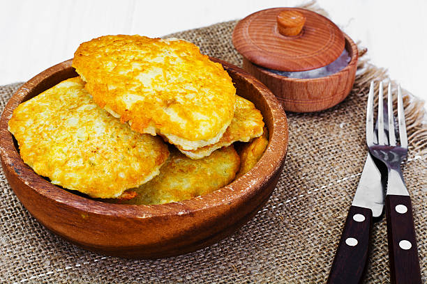 istock Fried Potato Pancakes. Belarusian and German Cuisine 538772868