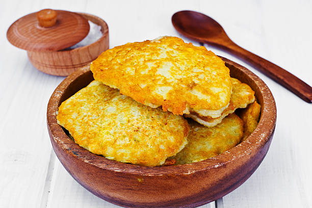 istock Fried Potato Pancakes. Belarusian and German Cuisine 538773224