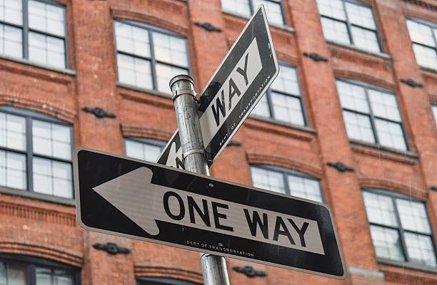 istock One Way Signs in New York 538774195