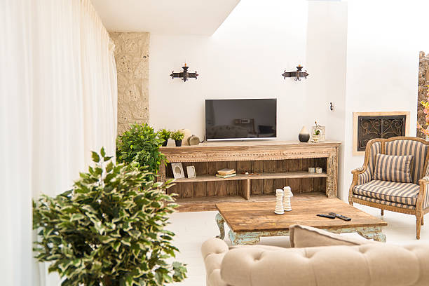 istock Furniture in white living room 538774446