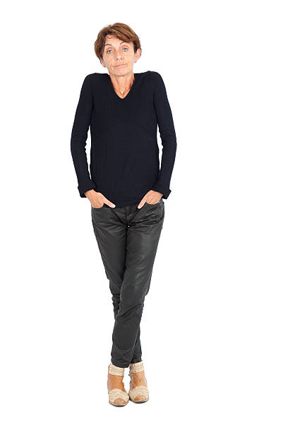 istock Beautiful woman doing different expressions in different sets of clothes: 538774499