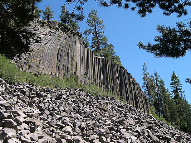 istock Detritus Pile Columnar Basalt Blocks Devil's Postpile National Monument California 538775335