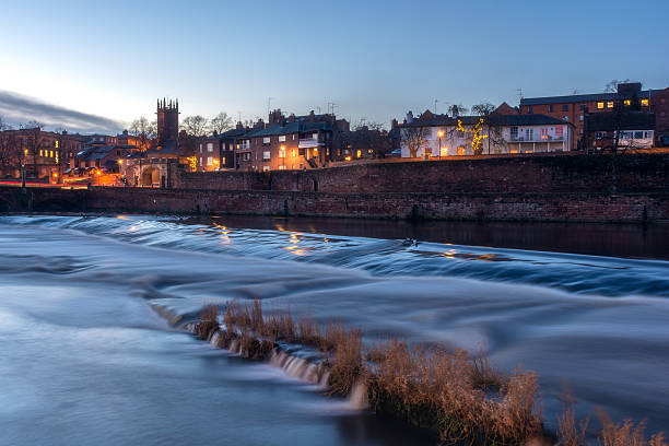istock Salmon Leap on the River Dee in Chester 538775857