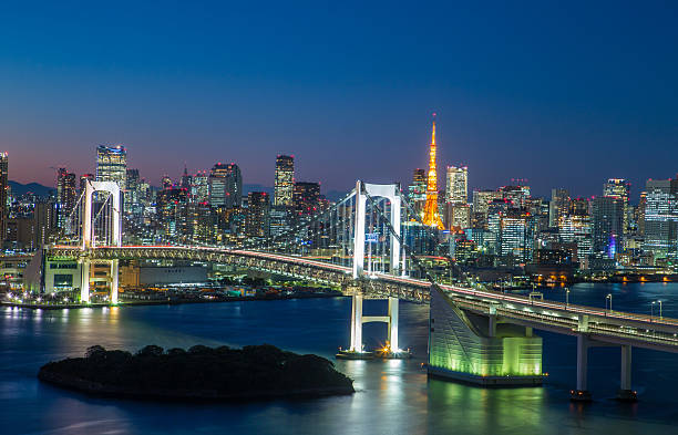 istock tokyo Bay at Rainbow Bridge 538779159