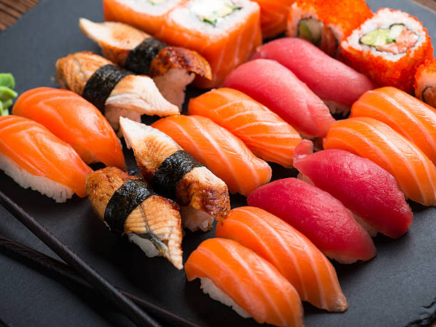 istock Various kinds of sushi 538786124