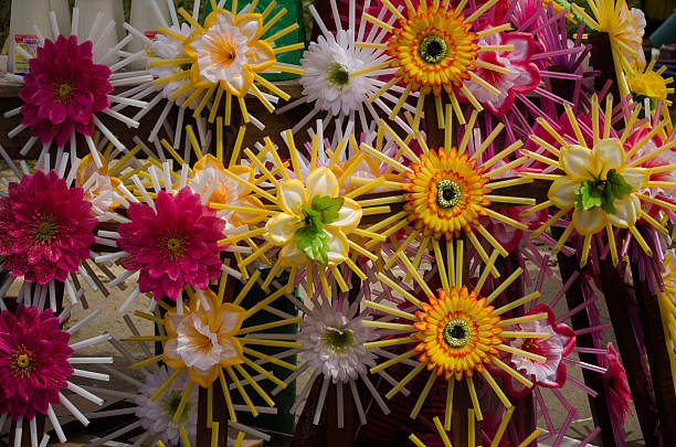 istock Flowers made of straw 538788622