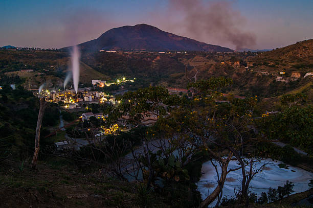 istock Paper factory Releasing steam 538793932