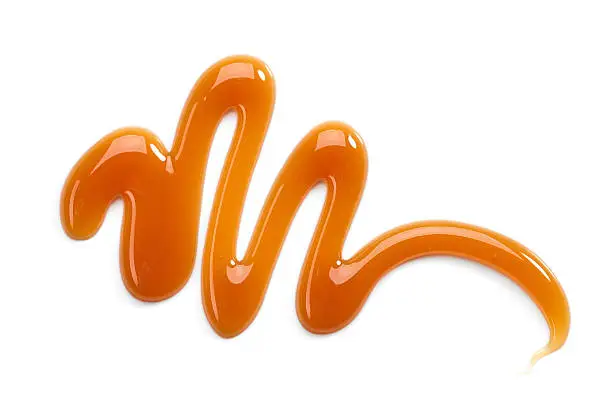 Photo of sweet caramel sauce